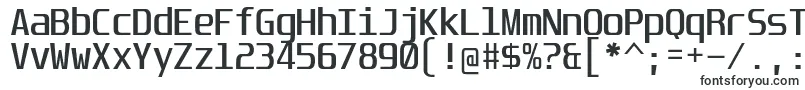 Шрифт UnispaceRg – шрифты, начинающиеся на U
