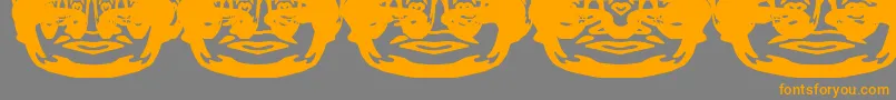 En savoir plus sur la police Obeyballoon Police Obeyballoon – polices orange sur fond gris