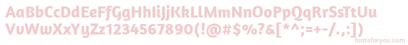 AmaranthBold Font – Pink Fonts