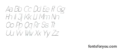 Обзор шрифта Deniganoblique