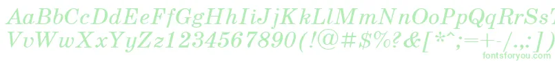 SchoolbookItalicCyrillic Font – Green Fonts