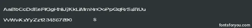 Circuitcity Font – White Fonts on Black Background