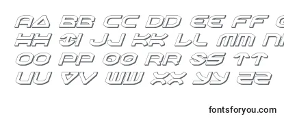 Oberon3Dital Font