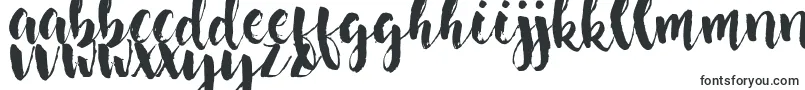 NightingaleSample-Schriftart – sudanesische Schriften