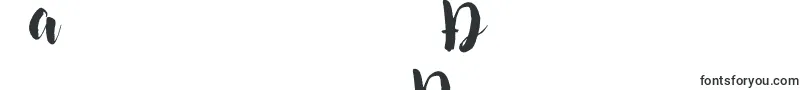 NightingaleSample-Schriftart – kirgisische Schriften