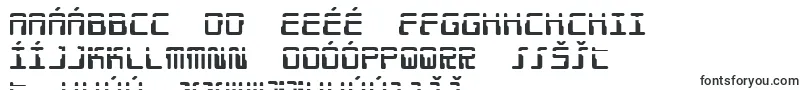 Шрифт Droid Lover Laser – чешские шрифты