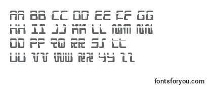 Review of the Droid Lover Laser Font