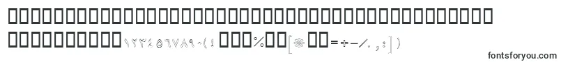 BTawfigOutline Font – Fonts for Corel Draw