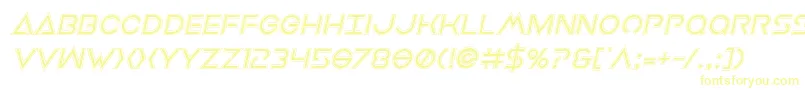 Earthorbiteracadital Font – Yellow Fonts