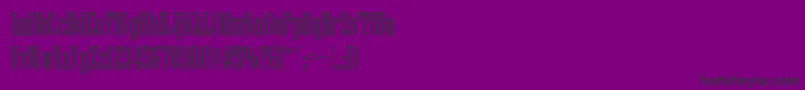 fuente NiagaraEngraved – Fuentes Negras Sobre Fondo Morado