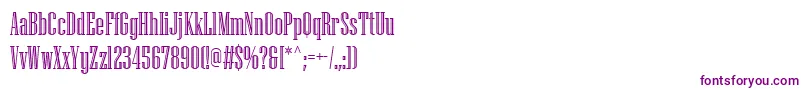 NiagaraEngraved-fontti – violetit fontit