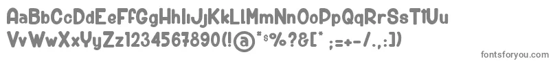 BigCarShortGun Font – Gray Fonts