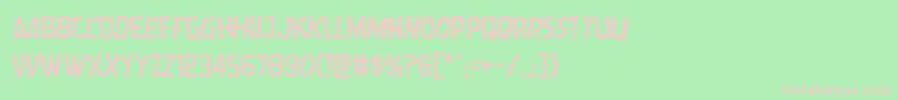 Подробнее о шрифте Wormcuisinelean Шрифт Wormcuisinelean – розовые шрифты на зелёном фоне