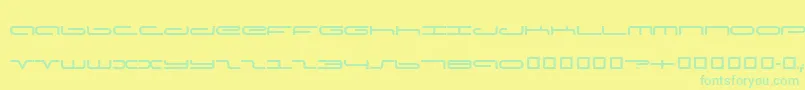 Więcej informacji o czcionce Captpod Czcionka Captpod – zielone czcionki na żółtym tle