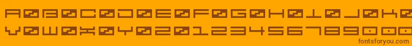 Más sobre la fuente Spv2 fuente Spv2 – Fuentes Marrones Sobre Fondo Naranja