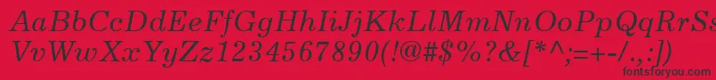 Más sobre la fuente ExcelsiorLtItalic fuente ExcelsiorLtItalic – Fuentes Negras Sobre Fondo Rojo