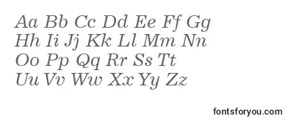 ExcelsiorLtItalic Font