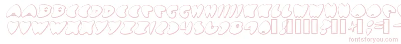 Saiba mais sobre a fonte GotNoHeart Fonte GotNoHeart – fontes rosa em um fundo branco