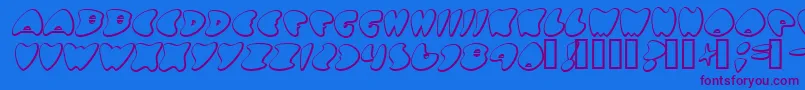 Más sobre la fuente GotNoHeart fuente GotNoHeart – Fuentes Moradas Sobre Fondo Azul