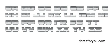 Banjinchrome Font