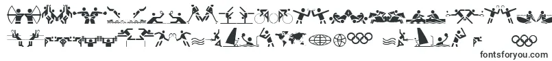 Шрифт OlympiconsRegular – шрифты для Corel Draw