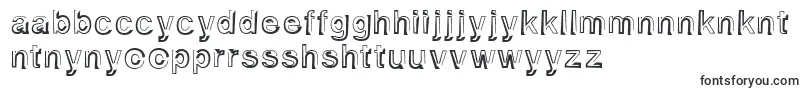 Шрифт Alphaseventeen – руанда шрифты