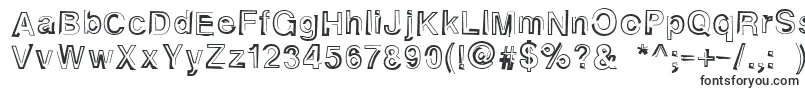 Alphaseventeen-fontti – Isot alkukirjaimet sisältävät fontit