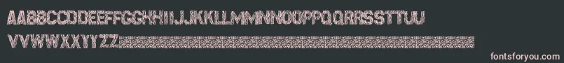 Surfpoint Font – Pink Fonts on Black Background