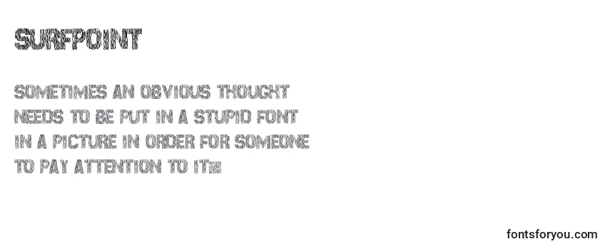 Surfpoint Font