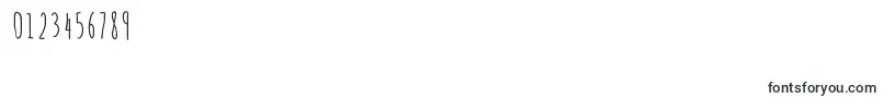SpillBeans Font – Fonts for Numbers and Digits