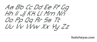 Review of the OmicronZetaSlant Font