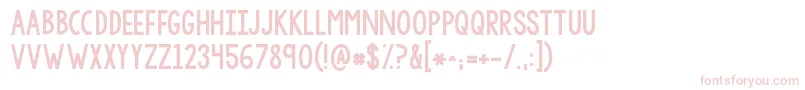 Kgsorrynotsorrychub Font – Pink Fonts