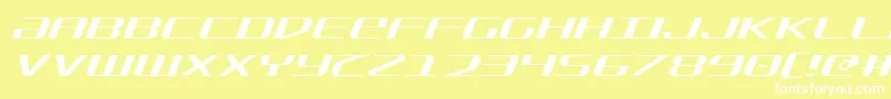 fuente SdfLightItalic – Fuentes Blancas Sobre Fondo Amarillo