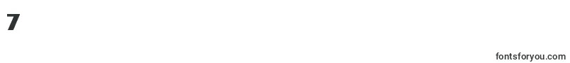 Lakeshor Font – Fonts for Digit 7