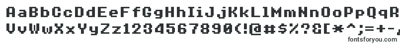 8bitoperatorplus8Bold Font – Fonts Starting with 8