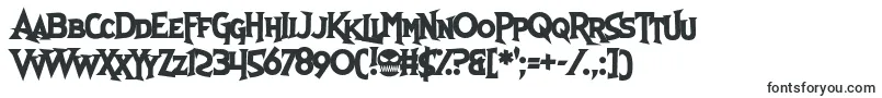 Шрифт SkullAndVoid – типографские шрифты