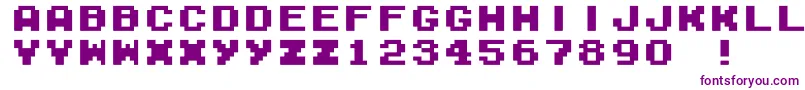 M04b Font – Purple Fonts