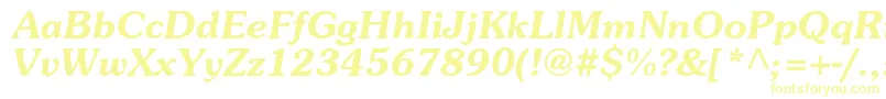 SurprizcBolditalic Font – Yellow Fonts