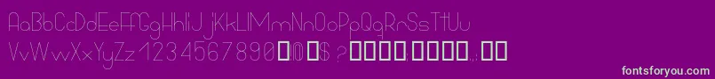 Lisätietoja BowhouseLight-fontista BowhouseLight-fontti – vihreät fontit violetilla taustalla