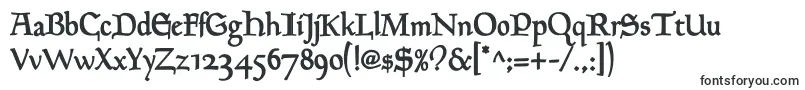 GoudyMediaevalDemibold Font – Fonts for Adobe Muse