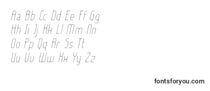 Review of the LadyIceExtraLightItalic Font