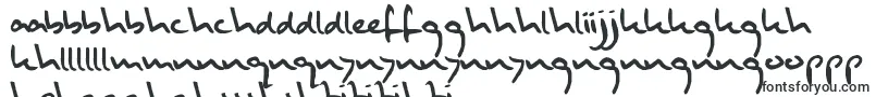 Шрифт MuldersHandwriting – сесото шрифты