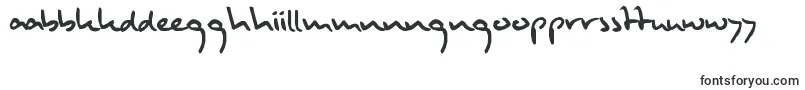 Шрифт MuldersHandwriting – себуанские шрифты