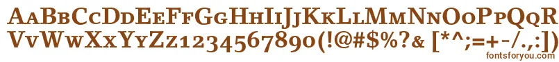 LinoletterBoldSmallCapsOldstyleFigures Font – Brown Fonts