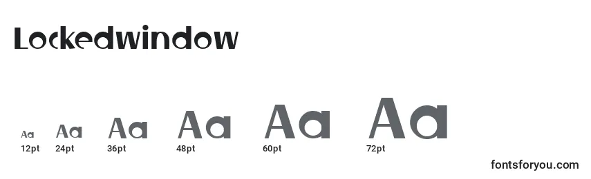 Lockedwindow Font Sizes