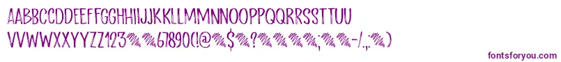 Weitere Informationen zur ScratchUpDemo-Schriftart ScratchUpDemo-Schriftart – Violette Schriften