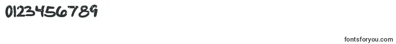 Bornasinner Font – Fonts for Numbers and Digits