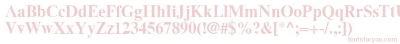 TimesEighteenLtBold Font – Pink Fonts