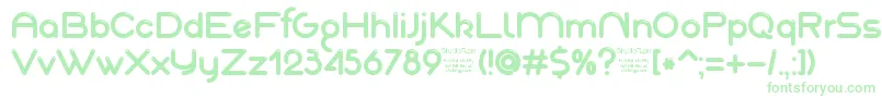 AkajuDemo Font – Green Fonts