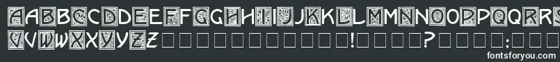 KramerMedium Font – White Fonts